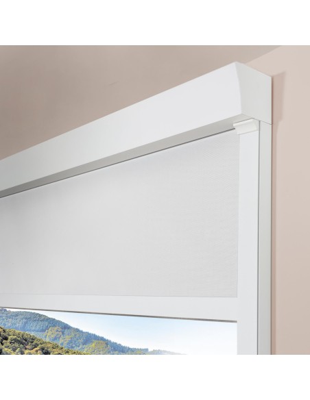 Vela con guide laterali per finestra standard